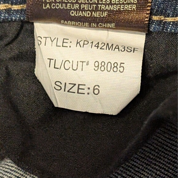 Kut from the Kloth Wm Size 6 Catherine Boyfriend Denim Jeans Cotton Medium Wash - Picture 11 of 12